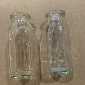 Vintage Milk Bottles Half Pint CSC COMALAC Dairy 1950, Sealed LG S 587-04 - Picture 1 of 17