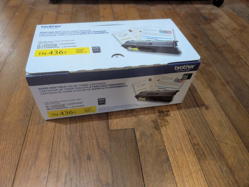 Cartucho de tóner original Brother TN436Y - amarillo Foto 1 de 1