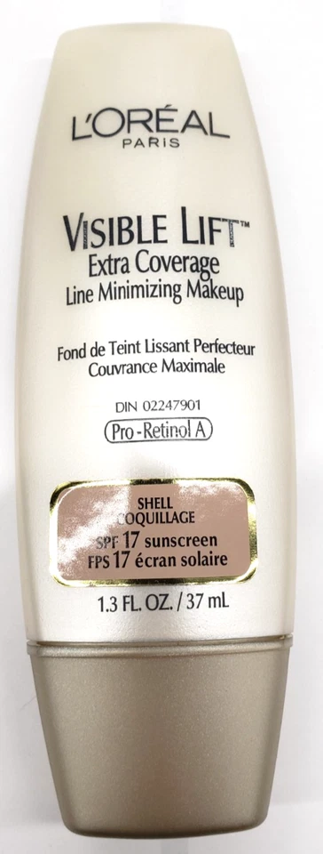 NEW L'Oréal Visible Lift Extra Coverage Line Minimizing Makeup SHELL - Image 1 of 1