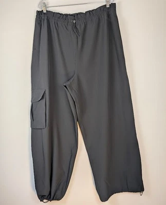 SPANX на ходу грузовой бегун / широкие брюки черный 2 X 2T свободного кроя 50815R EUC - Изображение 1 из 4