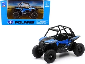 2023 Polaris RZR XP Turbo Mini ATV Diecast Model Blue/Black by New Ray - Picture 1 of 4