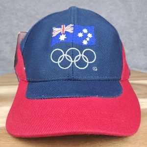 Gorra de Colección Juegos Olímpicos de Sydney Gorra Correa Trasera Azul Rojo Equipo Australia Bordada - Imagen 1 de 9
