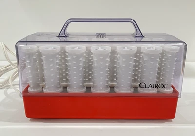 De Colección Clairol Estilo Setter C-20-1 Cera Hot Rollers Rizadores de Pelo Funcionando - SIN CLIPS Foto 1 de 4