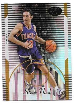2006-07 Bowman Elevation Gold Parallel #57 Steve Nash Serial Numbered /99 - Image 1 of 2