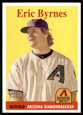 2007 Topps Heritage -- MINT ** Eric Byrnes Arizona Diamondbacks #138