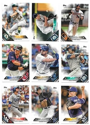 2016 Topps Baseball Trading Cards / Choose / Pick From List  #s 1-250 / mb56 - Image 1 of 4