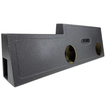 Суперпрочный двойной 8-дюймовый портированный корпус сабвуфера для 99-16 Ford F250/350/450 - Изображение 1 из 4