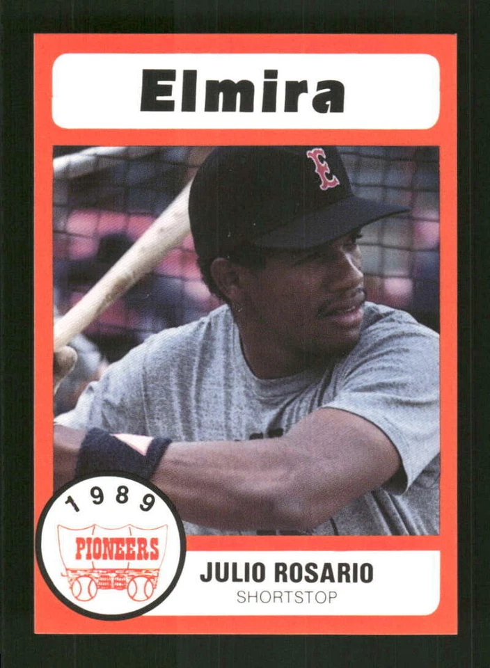 1989 Pucko Elmira Pioneers 16 Julio Rosario BXCP29 - Image 1 of 2