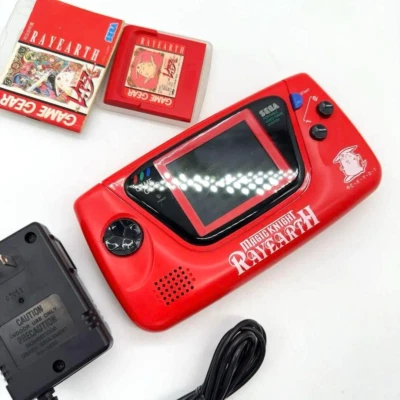 Game Gear Magic Knight Rayearth Red Console & Adapter & Software Set No Box Used - Image 1 of 4