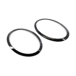 L + R Scheinwerfer Abdeckung Zierring Schwarz für MINI Cooper S F55 F56 F57 - Bild 1 von 9