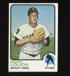 1973 Topps Baseball #390 Mickey Lolich Card - EXMT #4042 - Imagen 1 de 1