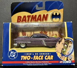 Corgi Batman 1950's DC Comics Two-Face Car 1:43 Scale MIB 2005 - Picture 1 of 7
