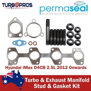 Permaseal turbo y colector de escape perno y junta para Hyundai iMax D4CB 2,5 L 2012- - Imagen 1 de 9