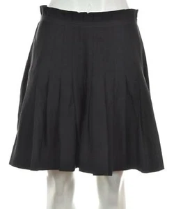 Zac Posen for Target Womens Skirt Size 9 Black Solid Pleated Above Knee - Foto 1 di 4