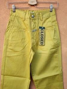 Pantalone donna vita alta Closed Pedal Pusher Tg 40 by Marithe Francois Girbaud - Imagen 1 de 7