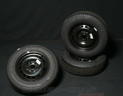 VW Caddy 2K BRIDGESTONE Winterreifen 195 65 15 Zoll Winterräder Felge 2K0601027B - Bild 1 von 4