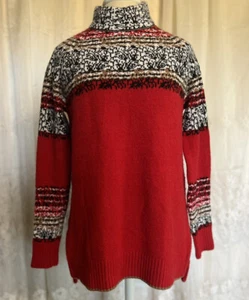 Anthropologie Moth women’s wool blend high-neck sweater size XS - Picture 1 of 7