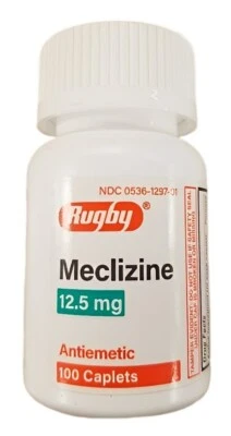 Rugby Meclizine 12.5mg Motion Sickness Caplets, 100ct -- - Image 1 of 2