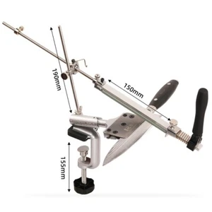 Fixed Angle Knife Sharpener Tool Professional Diamond Sharpening Stone Whetstone - Bild 1 von 7