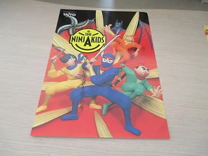 >> THE NINJA KIDS ACTION TAITO ARCADE ORIGINAL JAPAN HANDBILL FLYER CHIRASHI! << - Imagen 1 de 2