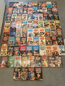 DOCTOR DR WHO TARGET NOVEL PAPERBACK BOOKS - 1ST EDS - CHOOSE YOURS - DISCOUNTS - Picture 1 of 116