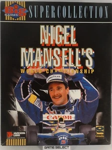 NIGEL MANSELL'S WORLD CHAMPIONSHIP PC COMPUTER FLOPPY BIG BOX ITALIANO ORIGINALE - Picture 1 of 6