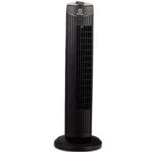 Fantask 35W 28 Inch Quiet Bladeless Oscillating Tower Fan-Black - Color: Black - Picture 1 of 5
