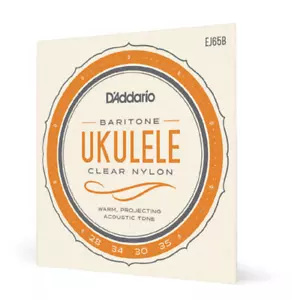 D'Addario EJ65B Pro-Arté Custom Extruded Baritone Ukulele Strings 28-35 - Picture 1 of 21