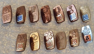 13 Boys' Brigade Plastic Pin Badges (18) - Picture 1 of 15