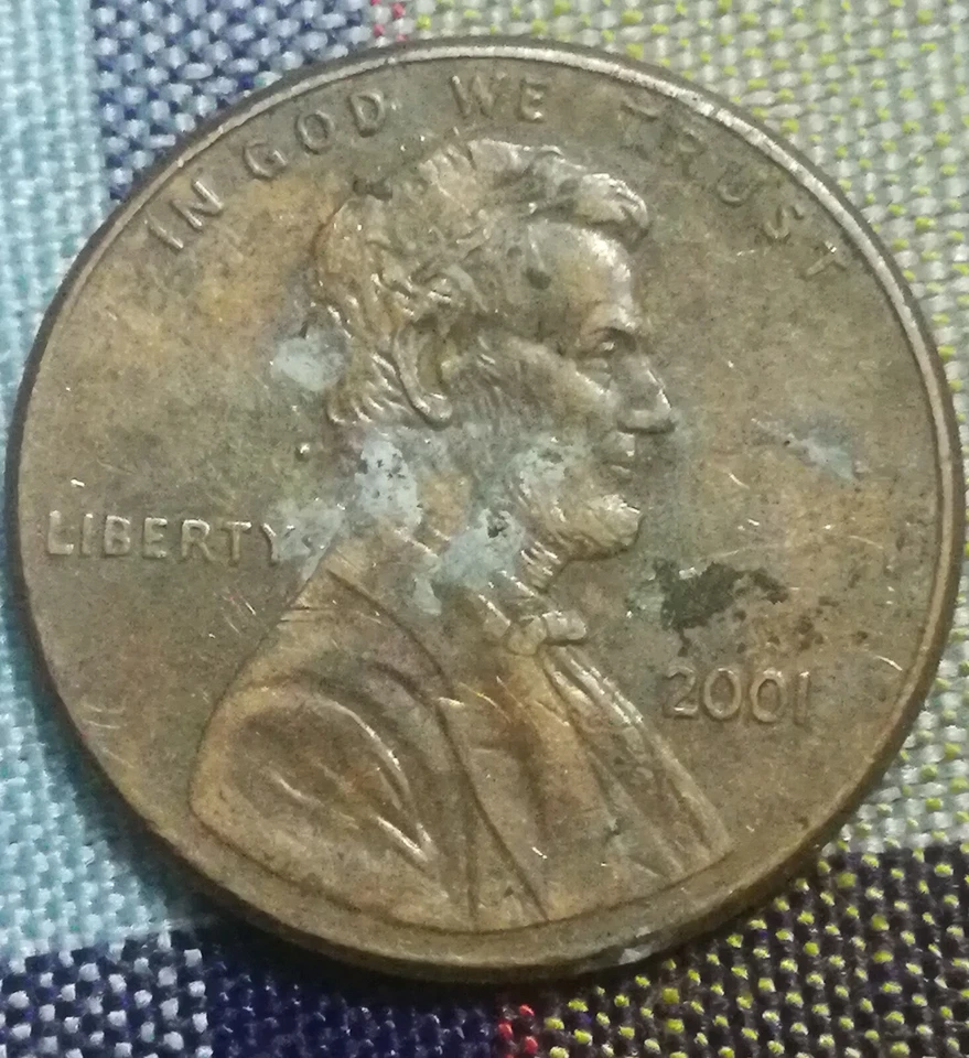 1975 USA United States 1 One cent Copper coin Abraham Lincoln Lot #5 - Image 1 of 2