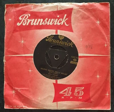 BING CROSBY - Silent Night, Holy Night - Brunswick GOLD - 45 03929 - EX - Image 1 of 2