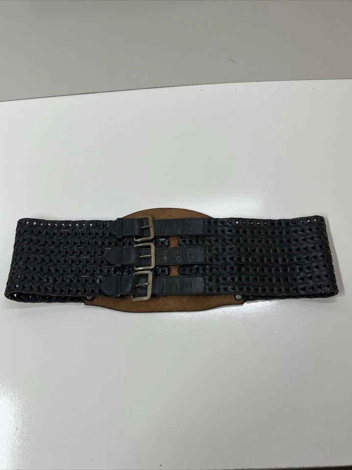 Cinturón Kindey de cuero vintage Harley Davidson Knucklehead Panhead años 50’s 1970’s Foto 1 de 4