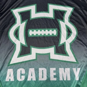 Academy Football Hoodie Shirt Mens XL NCAA Long Sleeve Pullover Black Green - Picture 1 of 7