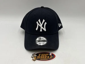 New York Yankees MLB Baseball Adjustable Hat Cap OSFA Authentic New Era Black OG - Picture 1 of 7