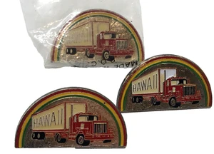 3 neue LKW Pins Hawaii Traktor Anhänger LKW Posten - Bild 1 von 7