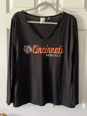 Cincinnati Bengals Black Long Sleeve T-shirt  - Image 1 of 3