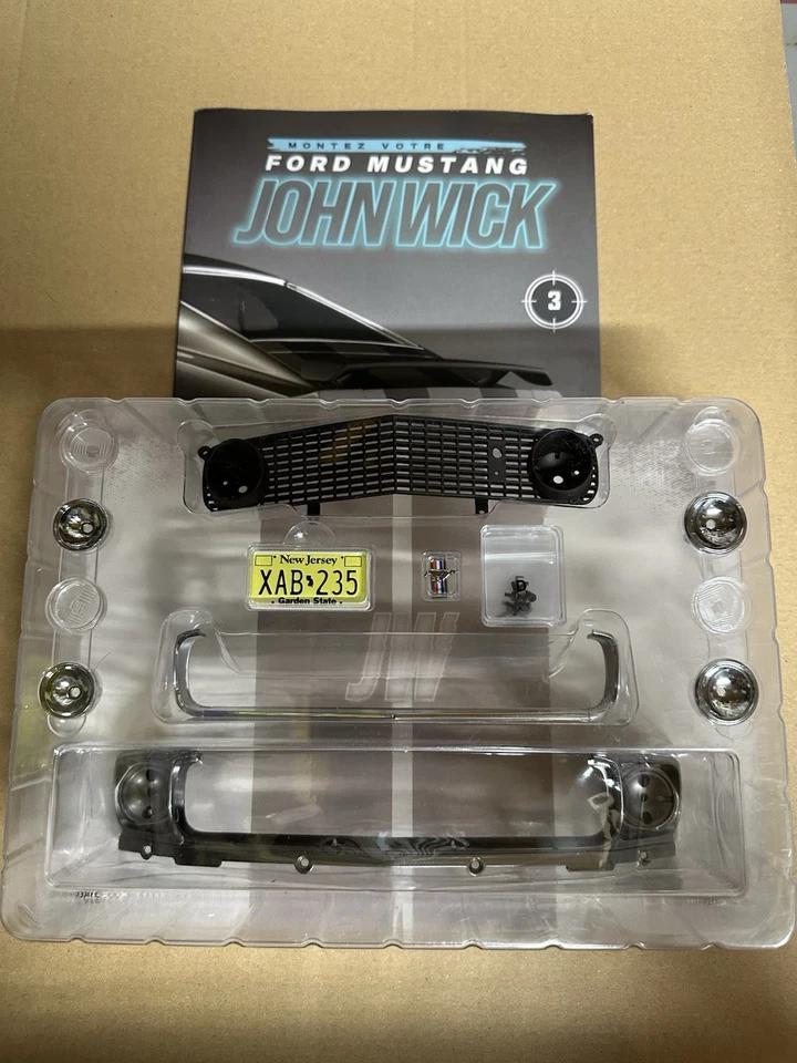 Ford Mustang Mach 1 1969 John Wick Altaya 1/8 N 3 - Immagine 1 di 1