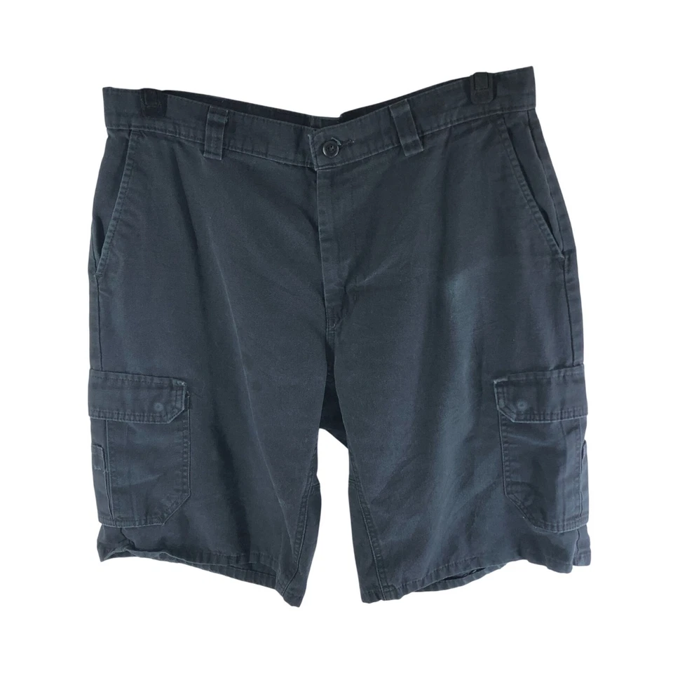Pantalones Cortos de Carga Wrangler Hombres Ropa de Trabajo 36 Negro Mezcla de Algodón Duraderos Foto 1 de 3