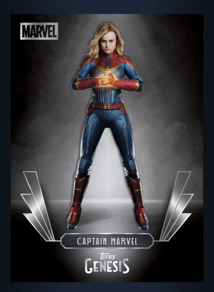 2025 Topps MARVEL GENESIS MCU Base - CAPTAIN MARVEL ( TOPPS Marvel  Dlgital Card - Image 1 of 1