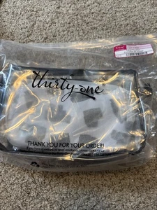 Thirty One Travel Pouches  Ink Blocks NWT - Picture 1 of 2