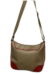 Bolso de hombro CELINE PVC ROJO patrón completo usado - Imagen 1 de 9