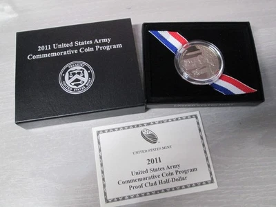 2011 US Army Proof Half Dollar Commemorative Coin - Image 1 of 3