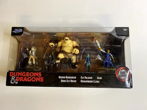 Juego de figuras de metal fundido a presión Jada DUNGEONS & DRAGONS NUEVO 5 MINIS - Imagen 1 de 1