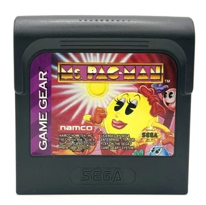 Ms. Pac-Man (Sega Game Gear) Retro | Vintage Video Game - Tested - Picture 1 of 6
