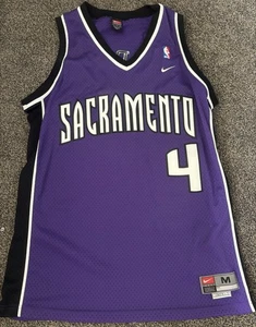 Sacramento Kings Chris Webber Nike NBA Basketball Jersey Med Sewn Purple Vintage - Picture 1 of 4