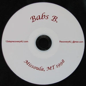12 Step Recovery Talks Al-Anon Speaker CDs - Babs B. - Picture 1 of 1