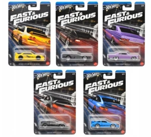 Hot Wheels Fast & Furious - set 5 cars - Picture 1 of 1