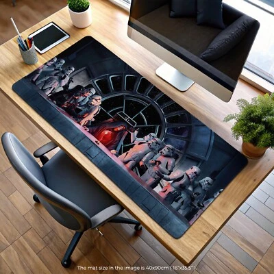 Star Wars Last Supper Desk Mat, Galactic Empire Mouse Pad, Gaming Desk Pad - Image 1 of 4