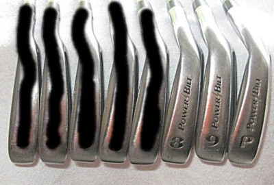 POWER BILT TPS 7.0 FERROS 8, 9 OU PW SOMENTE - VOCÊ ESCOLHE - PREÇO POR TACO - Imagem 1 de 4