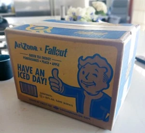 AriZona x Fallout Green Tea Energy Drink 12pk 22 fl oz Vault-Tec 3 Flavor CASE